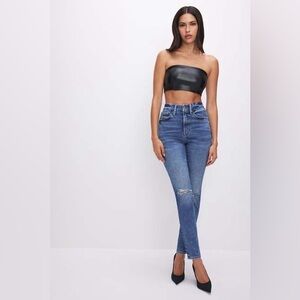 Good American - always fits/good legs jeans in Indigo (size 6-12)